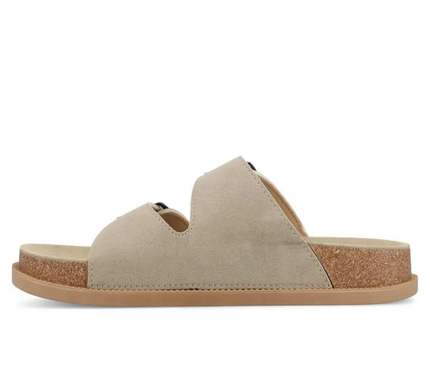 Women's Tula Footbed Sandals|Journee Collection Sale