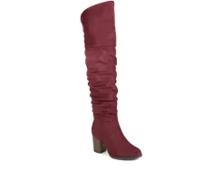Journee Collection Wide Calf|Dress>Women's Kaison Extra Wide Calf Over-The-Knee Boots