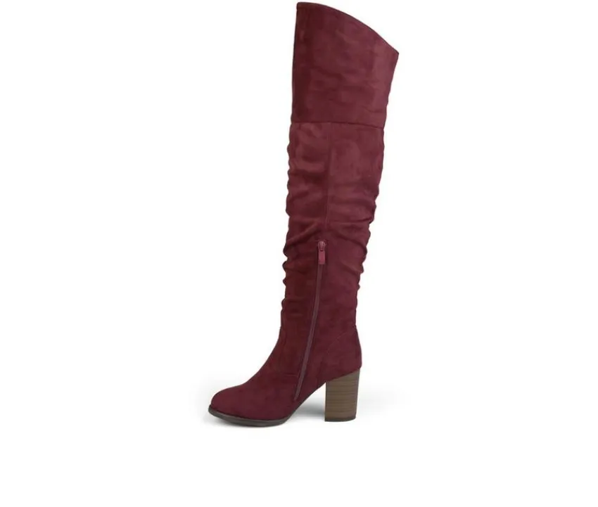 Journee Collection Wide Calf|Dress>Women's Kaison Extra Wide Calf Over-The-Knee Boots