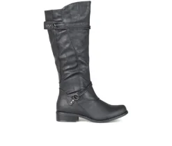 Women's Harley Wide Calf Knee High Boots|Journee Collection Hot
