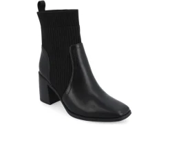 Journee Collection Dress|Chelsea>Women's Harlowe Block Heel Booties