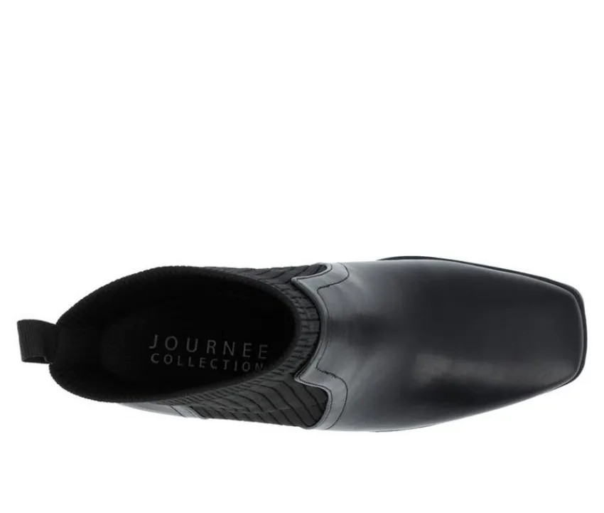 Journee Collection Dress|Chelsea>Women's Harlowe Block Heel Booties