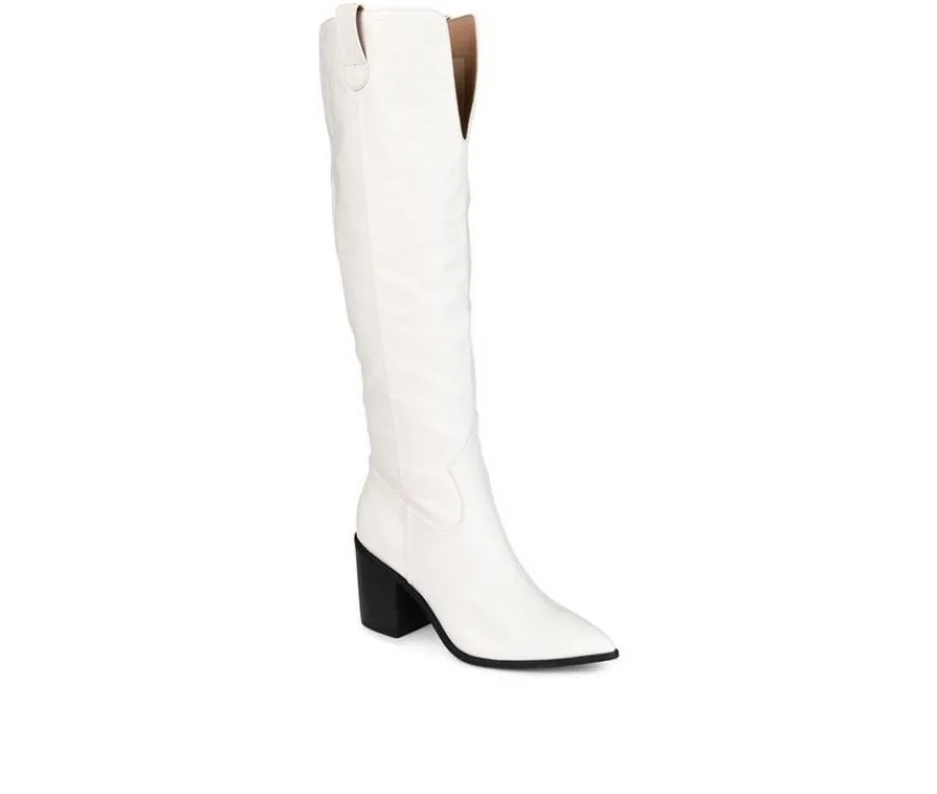 Journee Collection Wide Calf|Dress>Women's Therese Wide Calf Over-The-Knee Boots