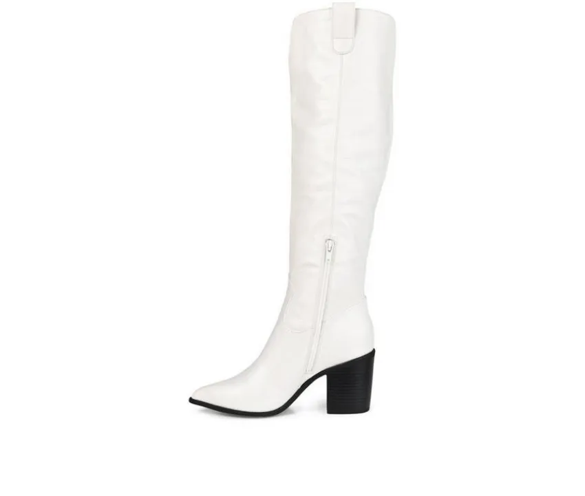 Journee Collection Wide Calf|Dress>Women's Therese Wide Calf Over-The-Knee Boots