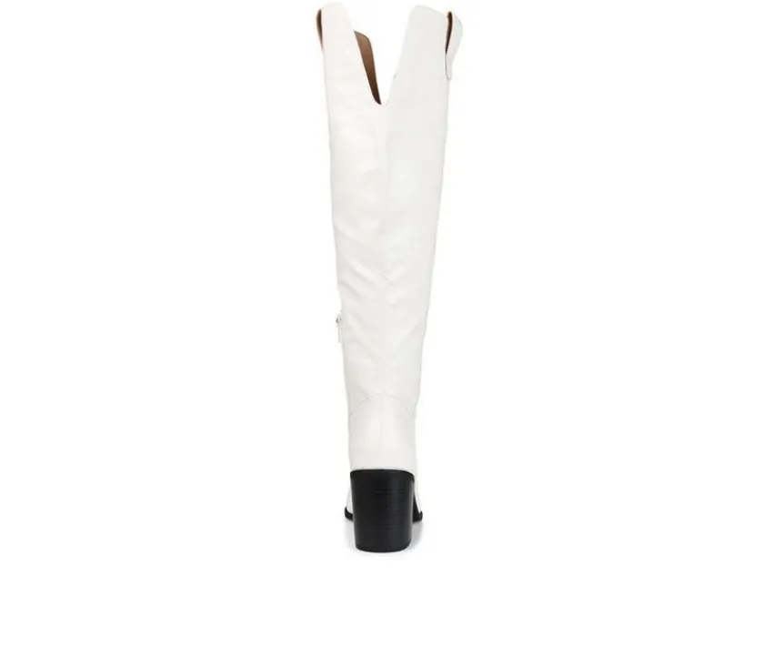 Journee Collection Wide Calf|Dress>Women's Therese Wide Calf Over-The-Knee Boots