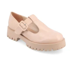 Women's Suvi Chunky T-Strap Mary Janes|Journee Collection Sale