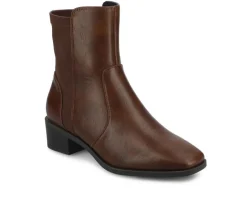 Women's Renna Booties|Journee Collection Clearance