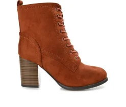 Women's Baylor Lace-Up Booties|Journee Collection Hot