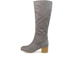 Women's Sanora Wide Calf Knee High Boots|Journee Collection