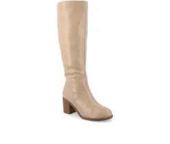 Journee Collection Wide Calf|Tall>Women's Romilly Wide Width Wide Calf Knee High Boots