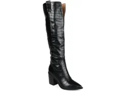 Journee Collection Wide Calf|Dress>Women's Therese Wide Calf Over-The-Knee Boots