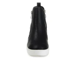 Women's Pennelope Wedge Sneakers|Journee Collection Clearance