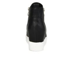 Women's Pennelope Wedge Sneakers|Journee Collection Clearance