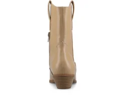 Women's Fritzie Western Boots|Journee Collection Clearance