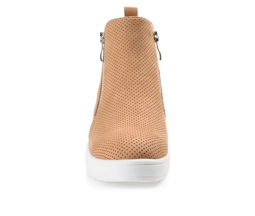 Women's Pennelope Wedge Sneakers|Journee Collection Sale