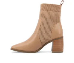 Women's Harlowe Block Heel Booties|Journee Collection Hot