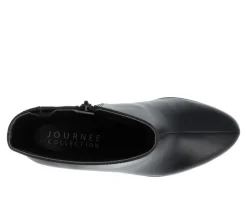 Women's Romer Block Heeled Platform Booties|Journee Collection New