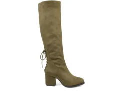 Women's Leena Extra Wide Calf Knee High Boots|Journee Collection Clearance
