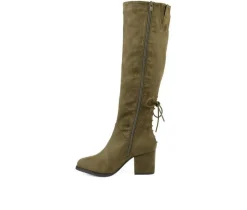 Women's Leena Extra Wide Calf Knee High Boots|Journee Collection Clearance