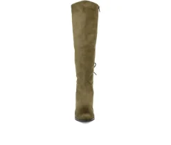 Women's Leena Extra Wide Calf Knee High Boots|Journee Collection Clearance