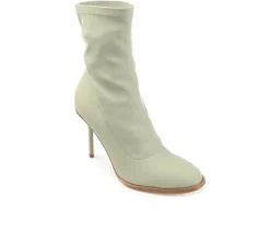 Women's Gizzel Heeled Booties|Journee Collection Sale