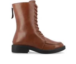 Women's Nikks Lace Up Boots|Journee Collection Discount