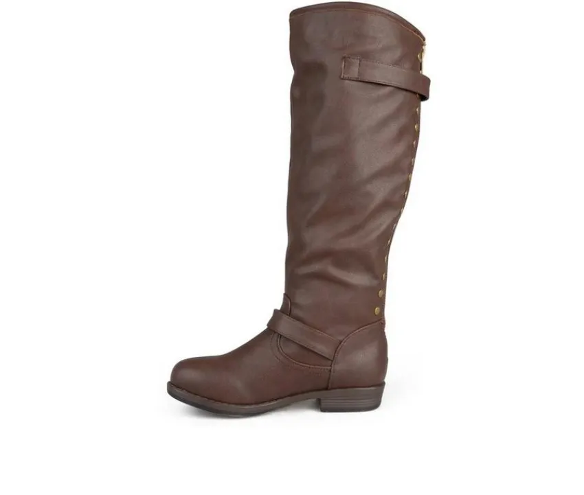 Journee Collection Wide Calf|Tall>Women's Spokane Extra Wide Calf Knee High Boots
