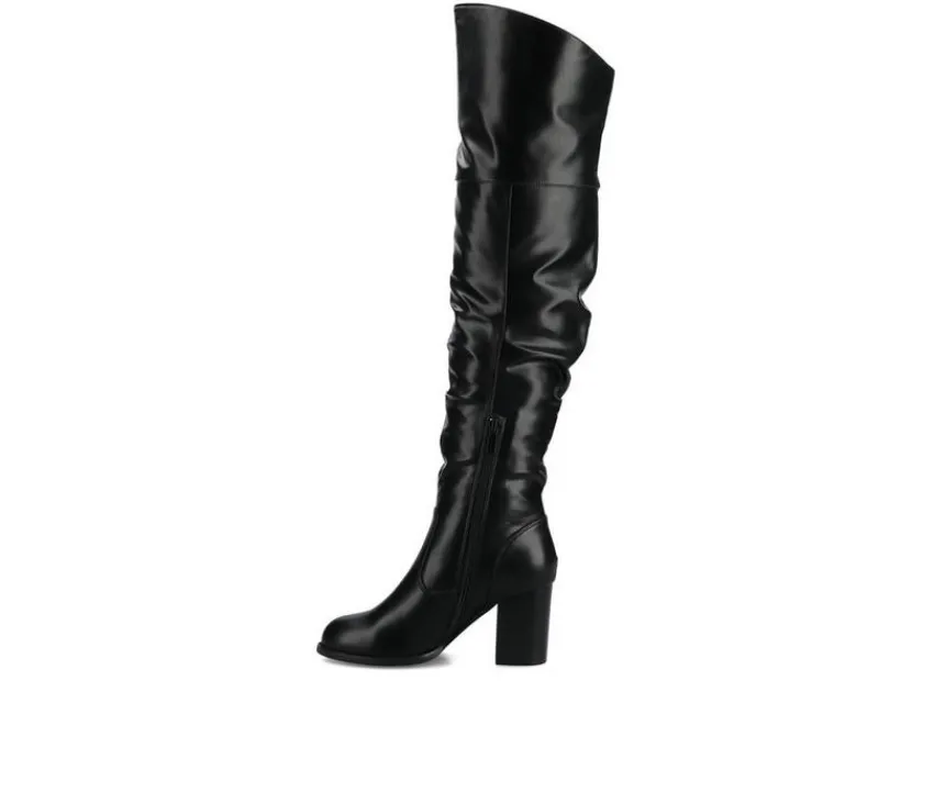 Journee Collection Wide Calf|Dress>Women's Kaison Wide Calf Over-The-Knee Boots