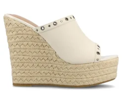 Journee Collection Sandals>Women's Yari Wedges