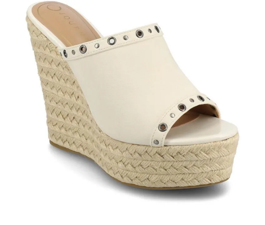 Journee Collection Sandals>Women's Yari Wedges