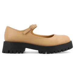 Journee Collection Loafers & Oxfords>Women's Kamie Chunky Mary Janes