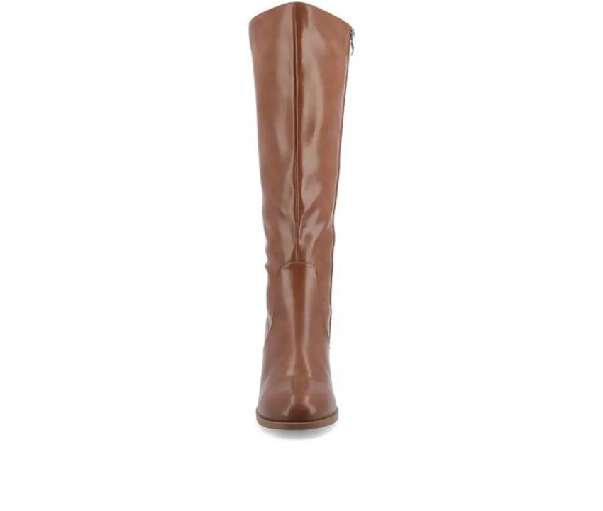 Women's Romilly Wide Width Wide Calf Knee High Boots|Journee Collection Sale