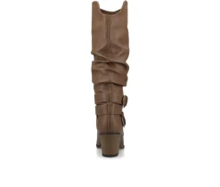Women's Late Knee High Boots|Journee Collection Clearance
