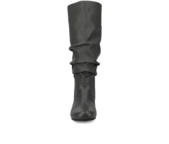 Women's Jayne Wide Width-Wide Calf Knee High Boots|Journee Collection Outlet