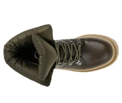 Women's Irrah Heeled Combat Booties|Journee Collection