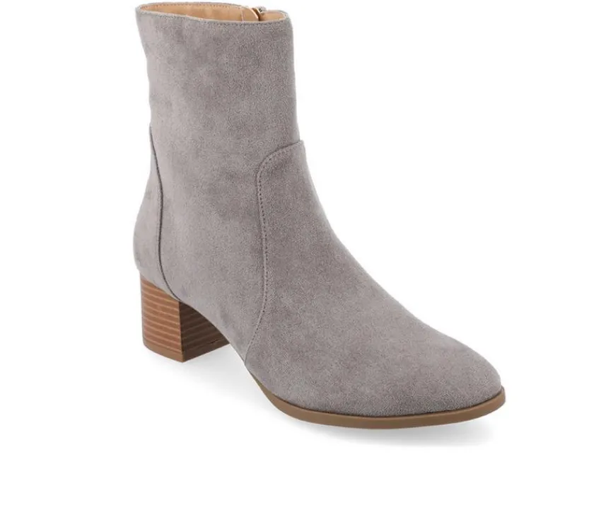 Journee Collection Dress>Women's Hayven Block Heel Booties