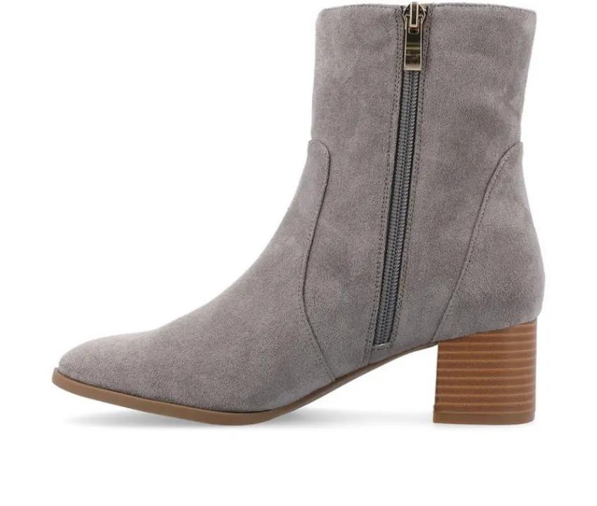 Journee Collection Dress>Women's Hayven Block Heel Booties