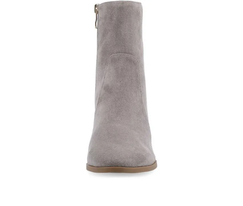 Journee Collection Dress>Women's Hayven Block Heel Booties