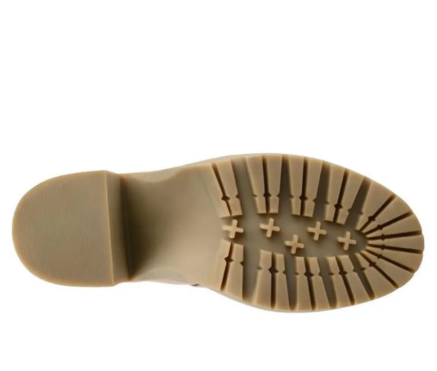 Women's Jaquie Block Heel Platform Booties|Journee Collection Outlet