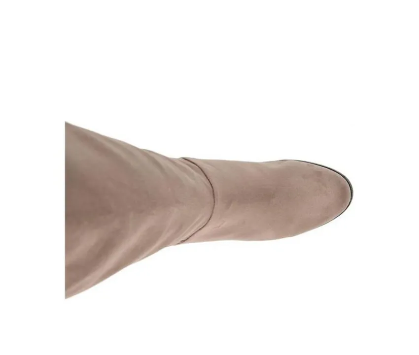 Journee Collection Wide Calf|Tall>Women's Leeda Wide Calf Knee High Boots