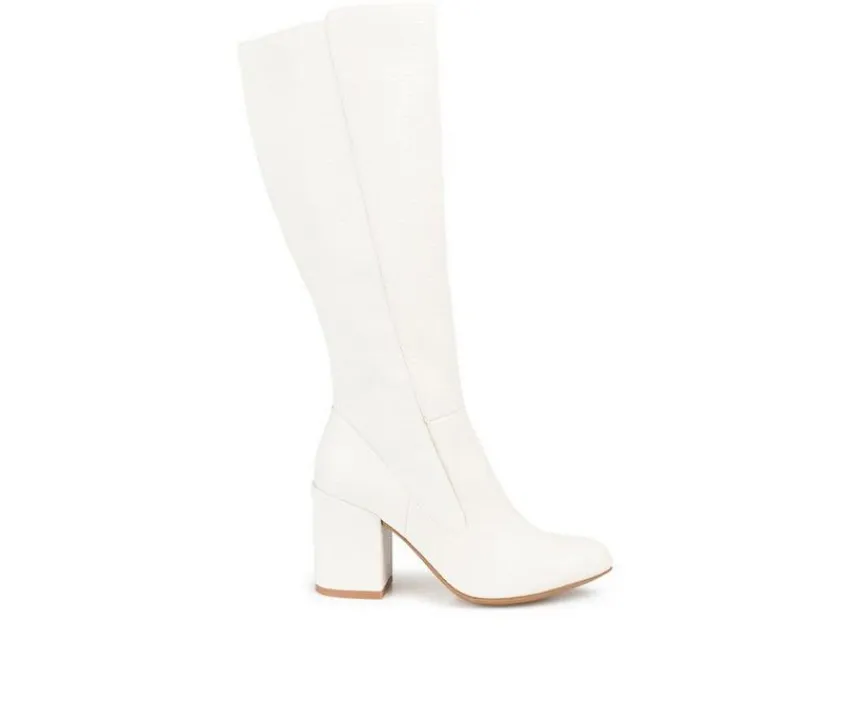 Journee Collection Wide Calf|Tall>Women's Tavia Wide Calf Knee High Boots