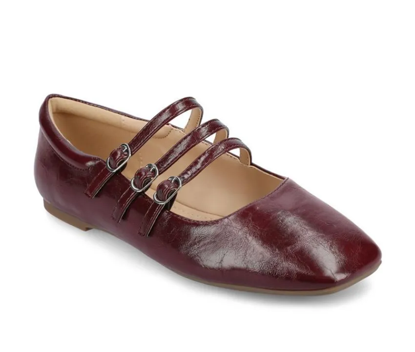 Women's Darlin Mary Jane Flats|Journee Collection Hot