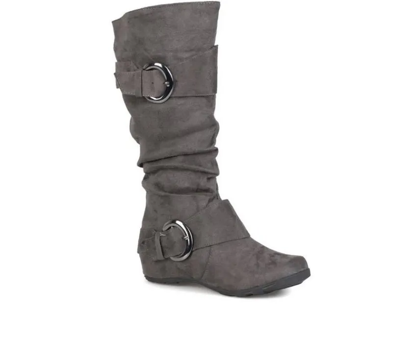 Journee Collection Wide Calf|Tall>Women's Jester Wide Calf Knee High Boots