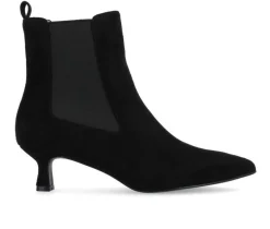 Women's Tenlee Heeled Booties|Journee Collection