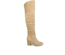 Women's Kaison Wide Calf Over-The-Knee Boots|Journee Collection Outlet