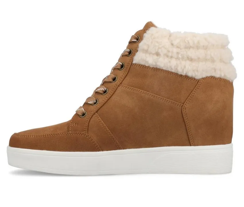 Women's Clarity Wedges|Journee Collection Clearance