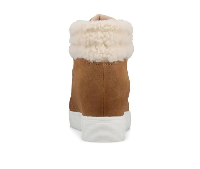 Women's Clarity Wedges|Journee Collection Clearance