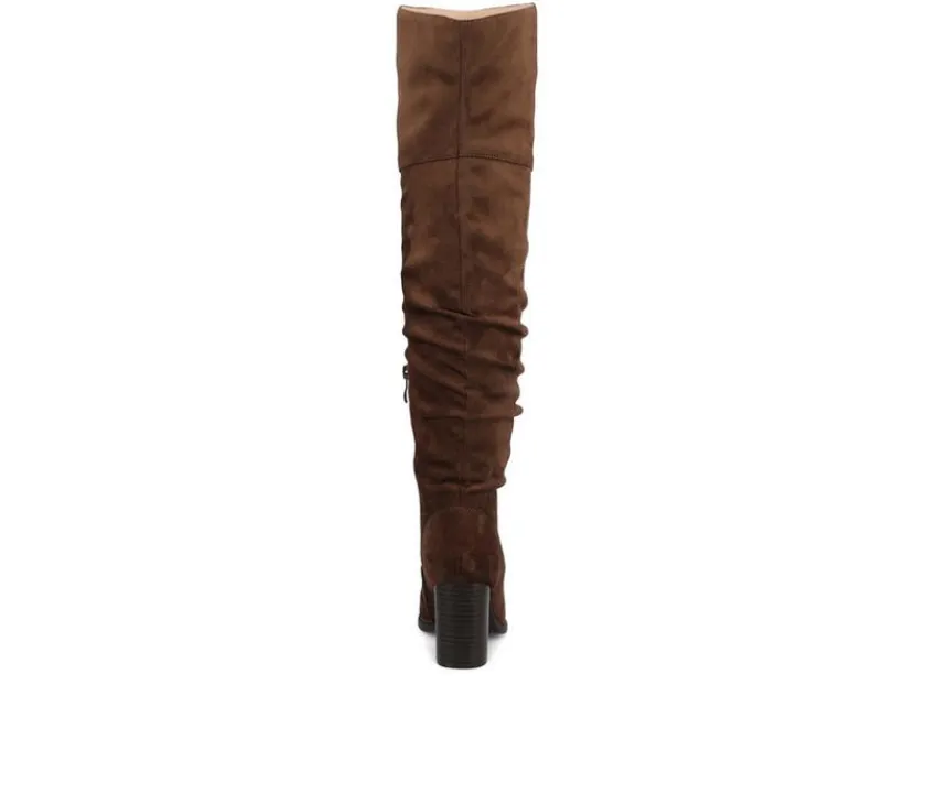 Journee Collection Wide Calf|Dress>Women's Kaison Wide Calf Over-The-Knee Boots