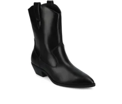 Journee Collection Cowboy & Western>Women's Fritzie Western Boots