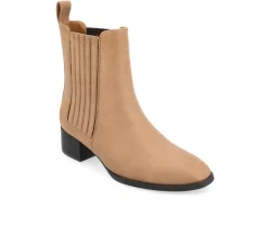Women's Wrenley Block Heel Booties|Journee Collection New